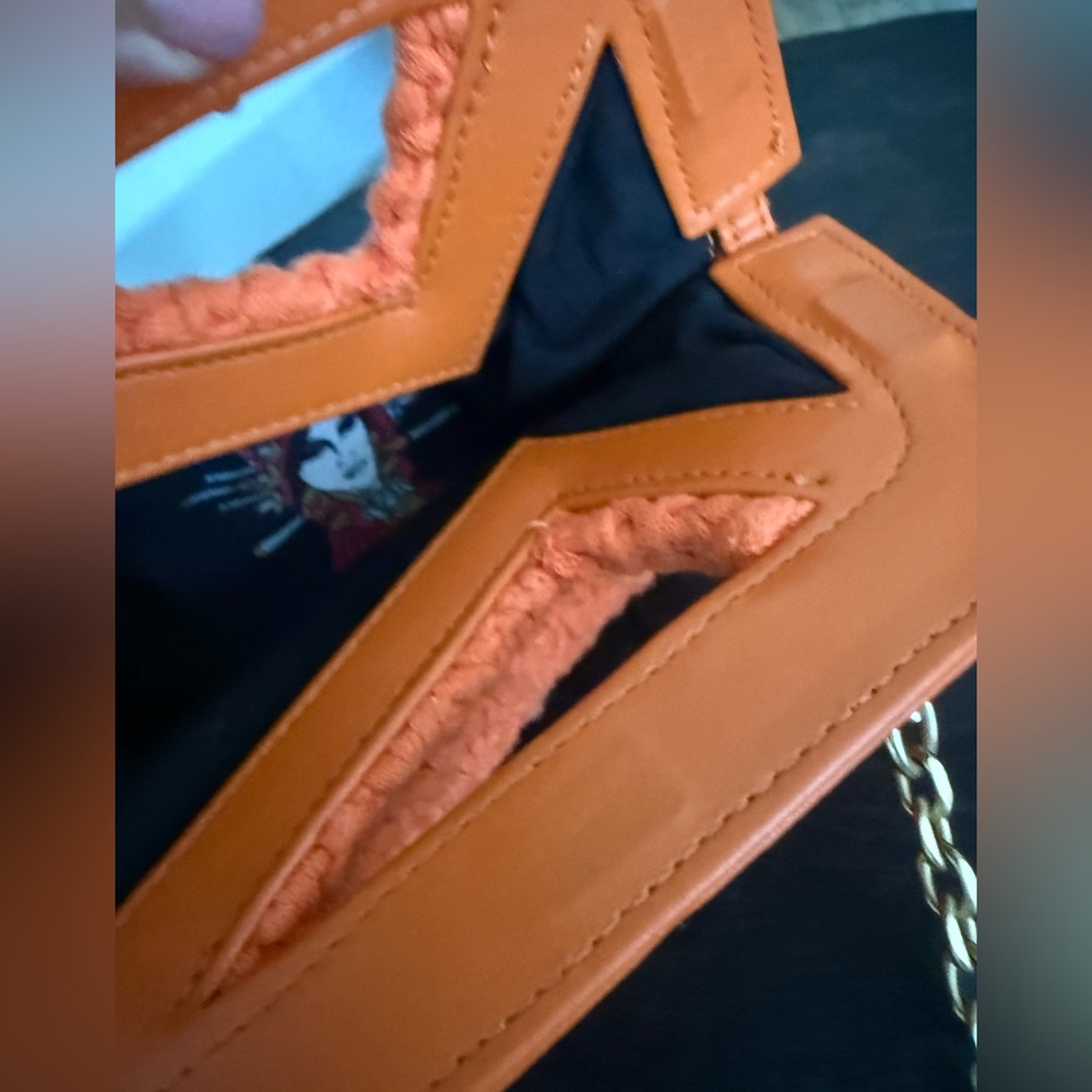 Kooreloo Orange Knitted Handbag - image 5